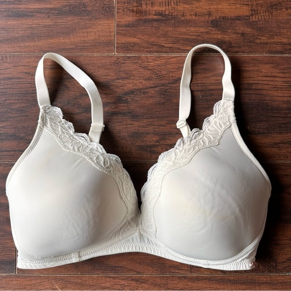 Dorina White Lace Push Up Bra